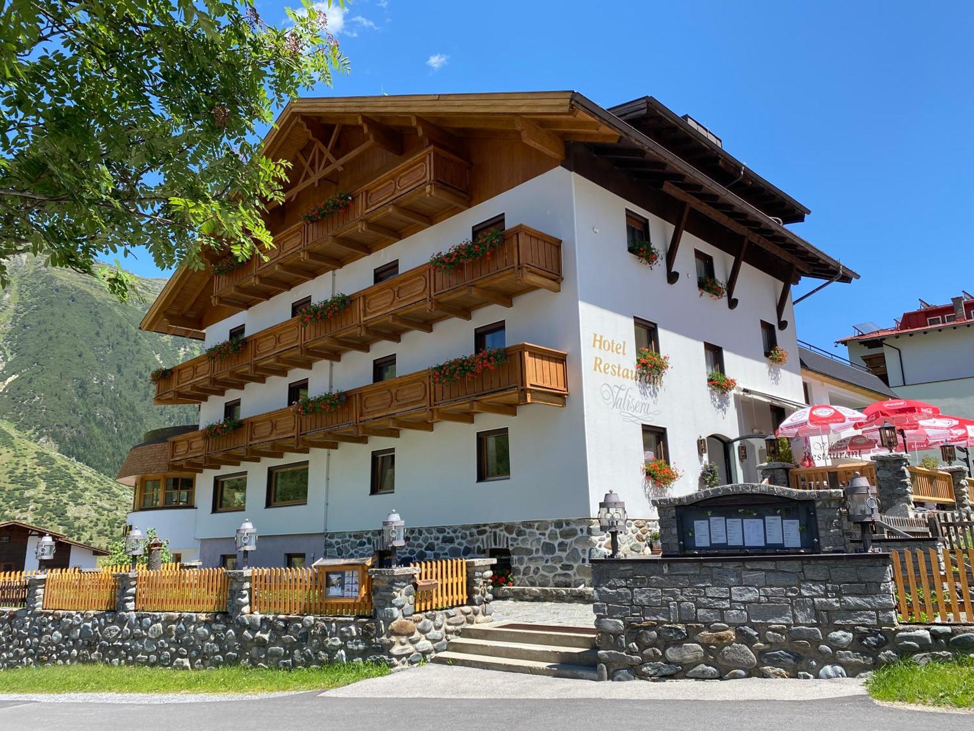 Hotel Valisera Galtür Esterno foto